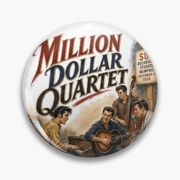 Item preview, Million Dollar Quartet designed and sold by Lyric Vault - Rock on.