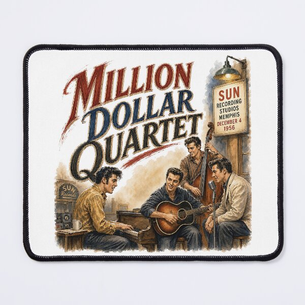 Item preview, Million Dollar Quartet designed and sold by Lyric Vault - Rock on.