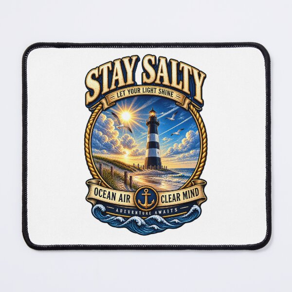 Item preview, Stay Salty - positive mindset designed and sold by DailyQuestPrint.