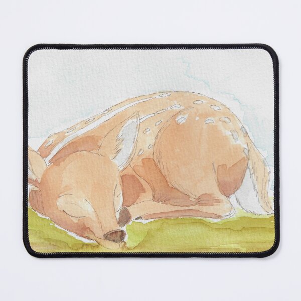 Item preview, Hand Drawn Sleeping Fawn designed and sold by MyCuriousMagpie.