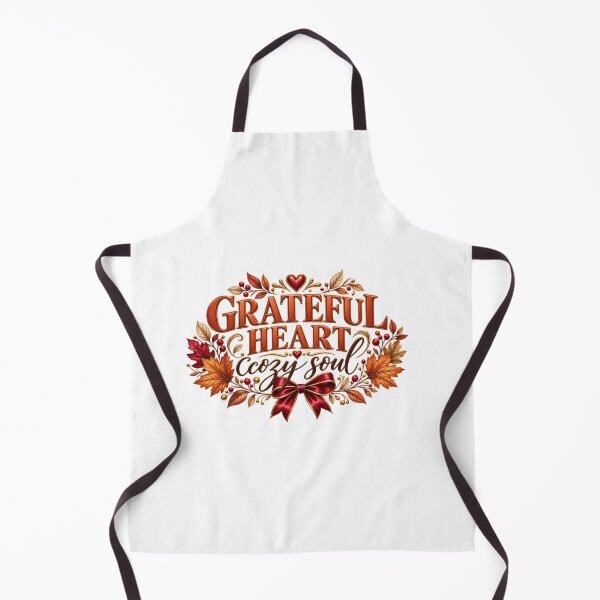 Item preview, Grateful Heart Cozy Soul – Elegant Autumn Leaves & Bow Thanksgiving DesignGrateful Heart Cozy Soul – Elegant Autumn Leaves & Bow Thanksgiving Design designed and sold by HO•Designs.