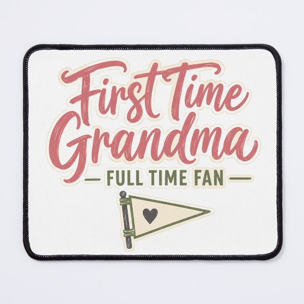 Item preview, First Time Grandma Full Time Fan Baby Announcement designed and sold by eignvalue.