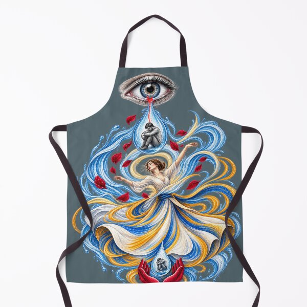 Item preview, Tears Into Light – Surreal Emotional Healing Art designed and sold by The Kawaii Forge.