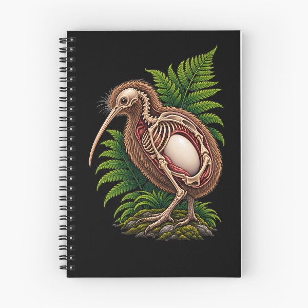 Item preview, dinosaur bird: kiwi bird, Skeleton big egg ,bird designed and sold by DesingScan.