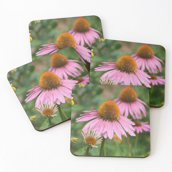 Item preview, Purple Coneflowers Blooming in Summer Garden designed and sold by MiraNadaPrints.