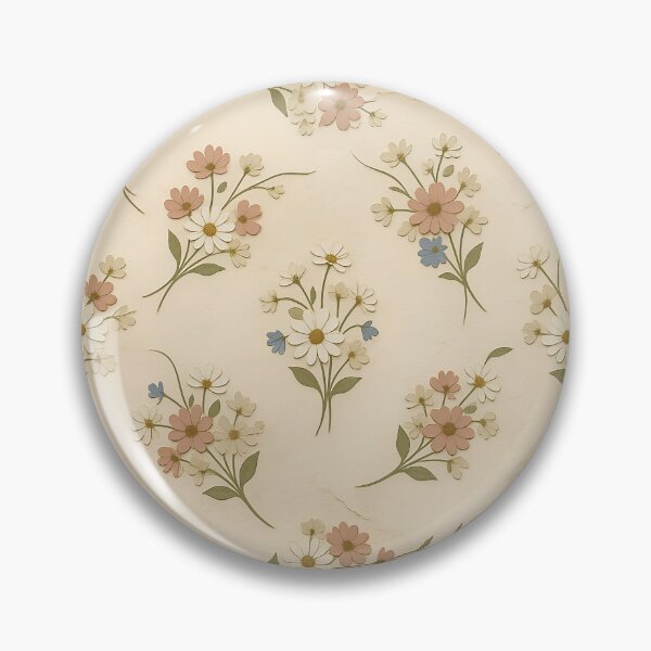 Item preview, Vintage Pressed Flower Floral Botanical Pattern designed and sold by ITCHAWAWAA.