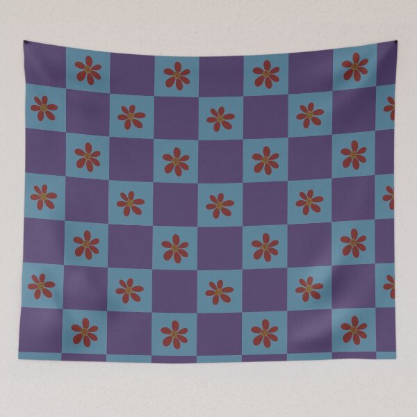 Item preview, Floral Tile Purple Seamless Design designed and sold by Cato Designs.