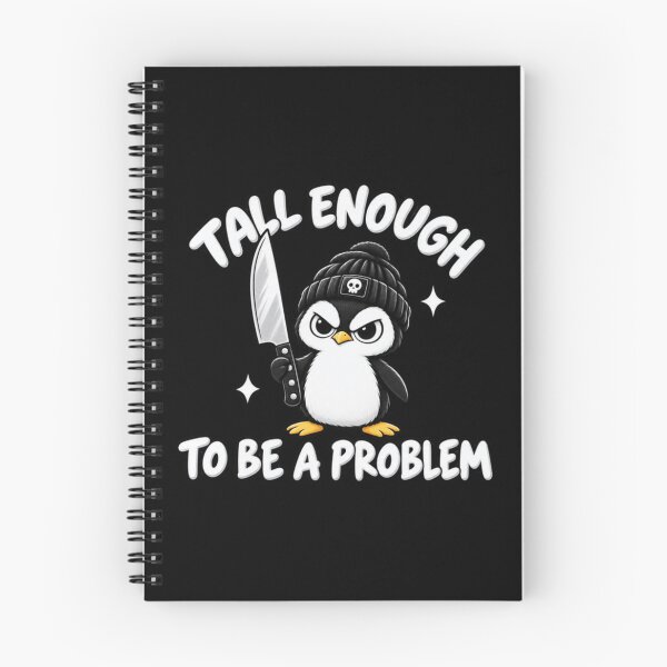 Item preview, tall enough to be a problem funny babyh penguin designed and sold by RealZack Arcov.