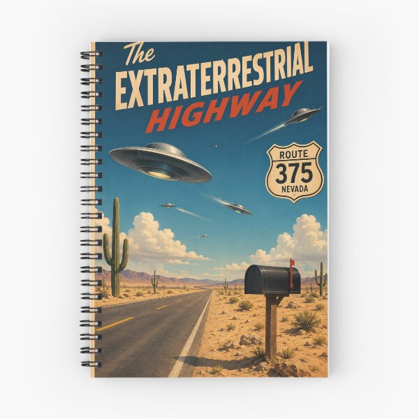 Item preview, The Extra-terrestrial Highway designed and sold by Moviebuff91.