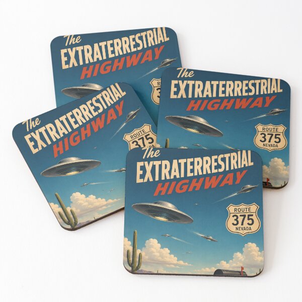 Item preview, The Extra-terrestrial Highway designed and sold by Moviebuff91.
