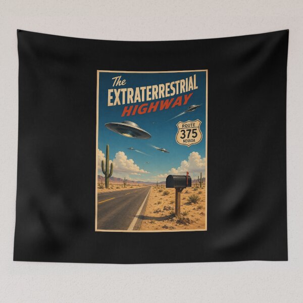 Item preview, The Extra-terrestrial Highway designed and sold by Moviebuff91.