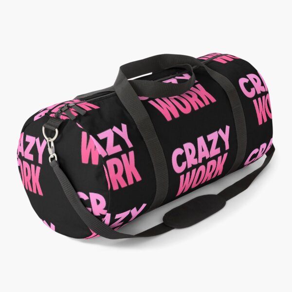 Item preview, Crazy Work, Pink designed and sold by Memes N Lore .