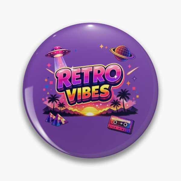 Item preview, Retro Vibes – Neon Y2K Aesthetic designed and sold by Dew Drop Designs.