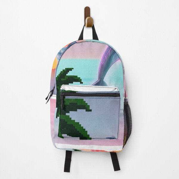 Item preview, Vaporwave Dolphin Sunset Retro 90s Aesthetic Sunset Beach designed and sold by BestCoolStuff.