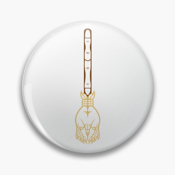 Item preview, Simple but bold witch broom designed and sold by Allhandsgraphics.