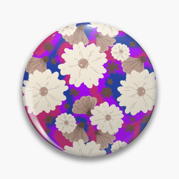 Item preview, colorful florals designed and sold by FinnleyScribble.