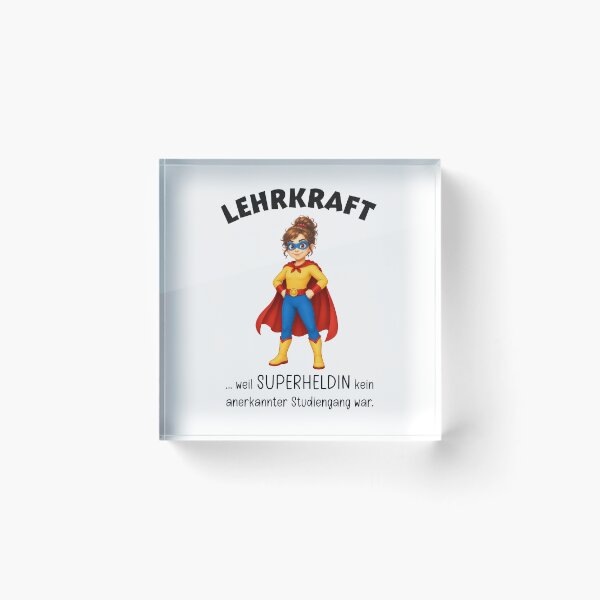 Item preview, Teacher, superhero teacher, teacher humor designed and sold by Abenteuer Grundschule.