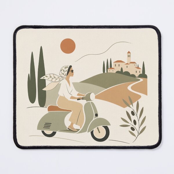 Item preview, Wanderlust Roman Holiday Illustration designed and sold by KawaiiDesigns26.