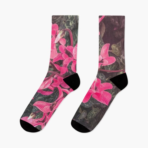 Artikelvorschau, Rosa Alpenveilchenblüten – eine florale Fantasie entworfen und verkauft von eleonoraingrid.