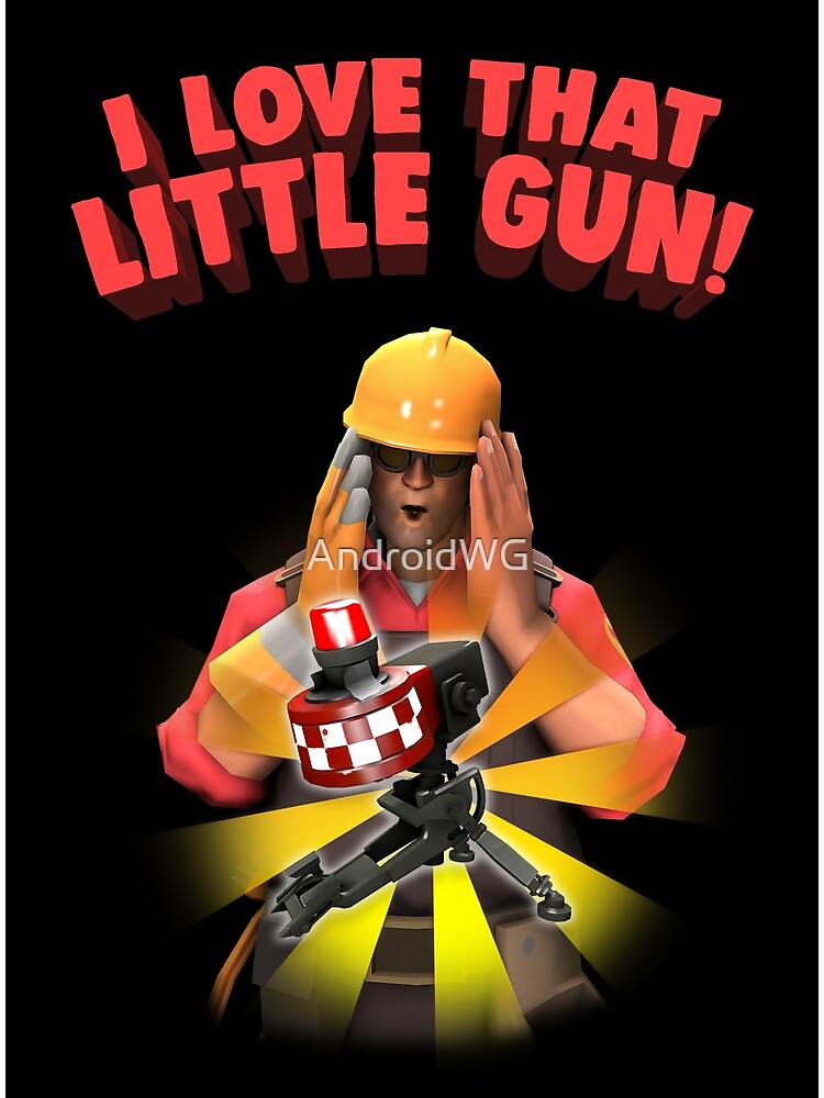 Tf2 Engineer Mini Sentry Poster For Sale By Androidwg Redbubble