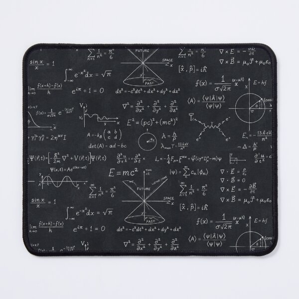 Item preview, Physics and Mathematics Chalkboard Design - STEM designed and sold by Myra365Art.
