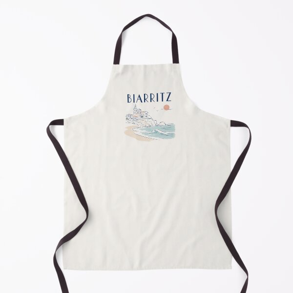 Item preview, Whimsical Biarritz Watercolor Illustration designed and sold by KawaiiDesigns26.