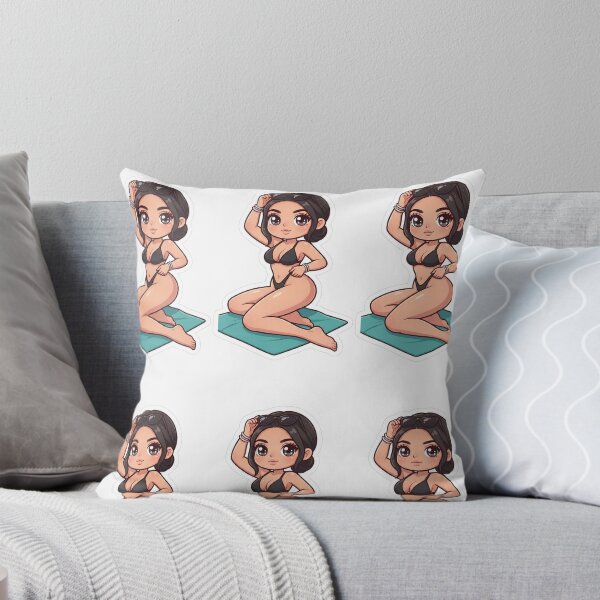 Item preview, Chibi Kim Kardashian designed and sold by MattBStickers.