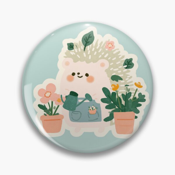 Item preview, Cute Gardening Hedgehog Plant Lover designed and sold by BingYü · ✦.
