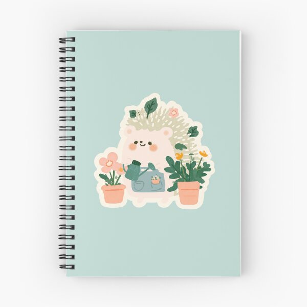 Item preview, Cute Gardening Hedgehog Plant Lover designed and sold by BingYü · ✦.