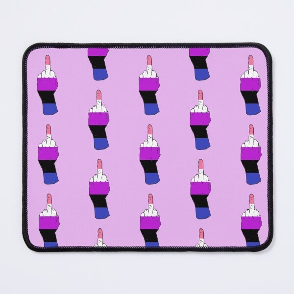Item preview, Genderfluid Pride Middle Finger designed and sold by Alrkeaton.