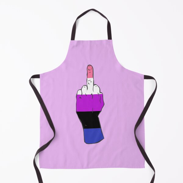 Item preview, Genderfluid Pride Middle Finger designed and sold by Alrkeaton.