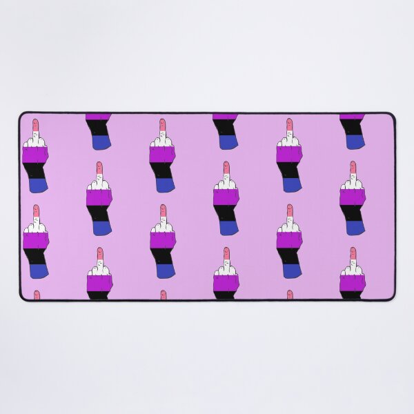 Item preview, Genderfluid Pride Middle Finger designed and sold by Alrkeaton.