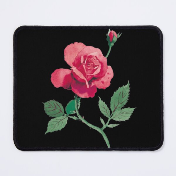 Item preview, Red Rose Watercolor Botanical designed and sold by Dew Drop Designs.