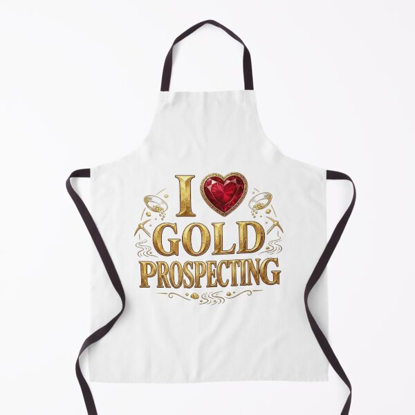 Item preview, I Heart Gold Prospecting Gold Panning Miner Vintage Design designed and sold by DijaMar.
