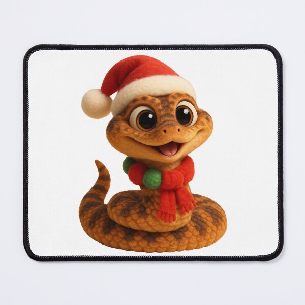 Item preview, Christmas Death Adder Snake designed and sold by Sillytoe.