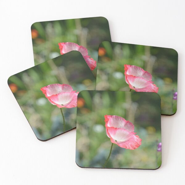 Item preview, Translucent Pink Poppy Petals Side Profile designed and sold by MiraNadaPrints.