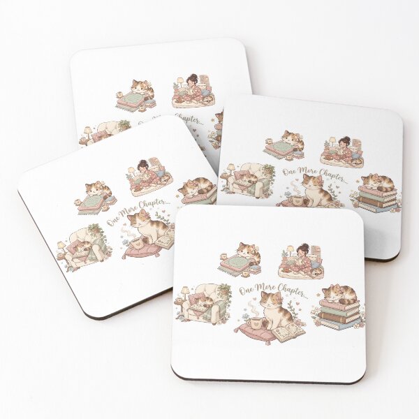 Item preview, Cozy Cat & Reading Collection designed and sold by ajbero21.