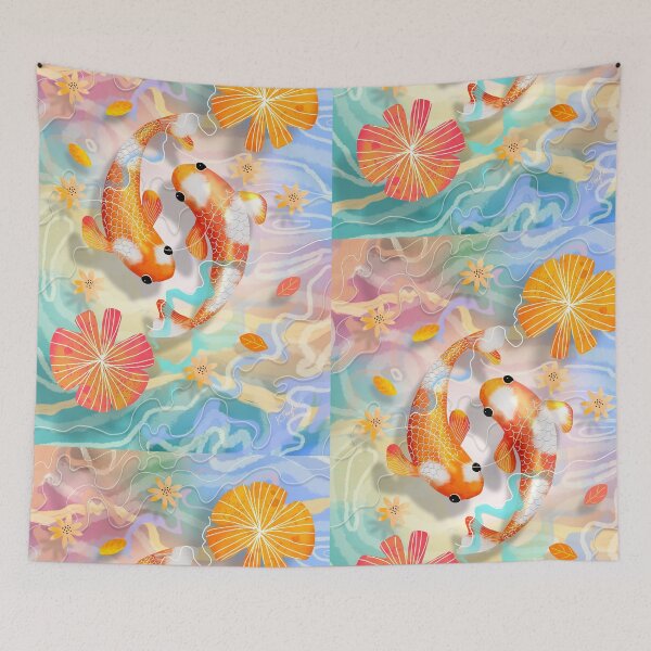 Item preview, Koi Fish Zen Garden designed and sold by Karin Taylor.