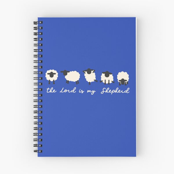 Item preview, «The Lord Is My Shepherd» — Minimalist Faith Art with Gentle Sheep designed and sold by Krasnovaovaova.