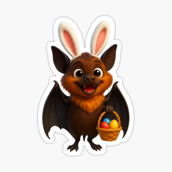Item preview, Easter Samoan Flying Fox designed and sold by Sillytoe.
