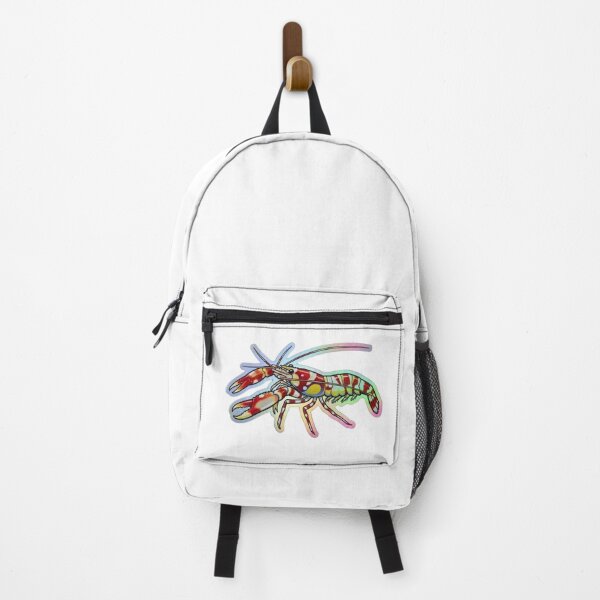 Item preview, Colorful Pistol Shrimp Reef Aquarium Illustration designed and sold by KenworksDigital.