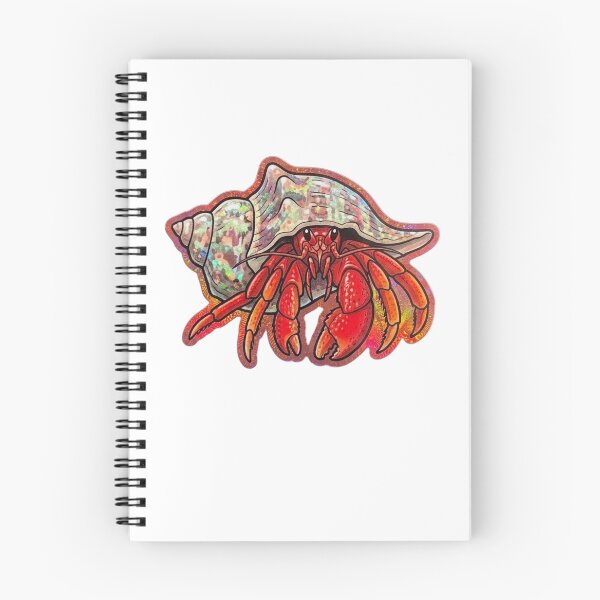 Item preview, Arte de la vida marina: concha de cangrejo ermitaño colorido designed and sold by KenworksDigital.