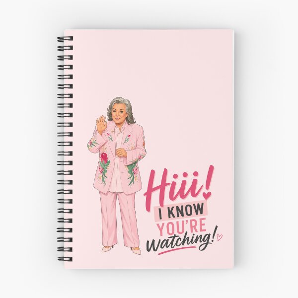 Item preview, Hiii! I Know You’re Watching! – Rosie O’Donnell Pink Suit Meme designed and sold by SimplyJasper.