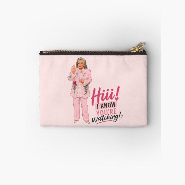Item preview, Hiii! I Know You’re Watching! – Rosie O’Donnell Pink Suit Meme designed and sold by SimplyJasper.