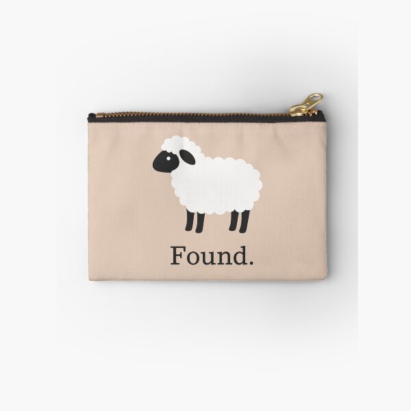 Item preview, «Found.» — Minimalist Sheep Graphic with Bold Typography designed and sold by Krasnovaovaova.