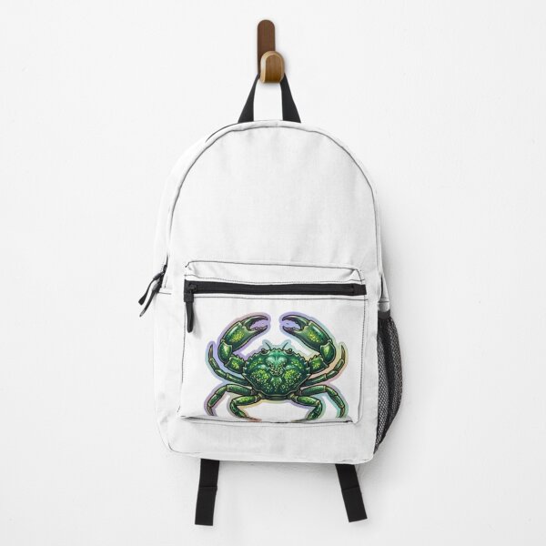 Item preview, Emerald Crab Colorful Reef Aquarium Illustration designed and sold by KenworksDigital.
