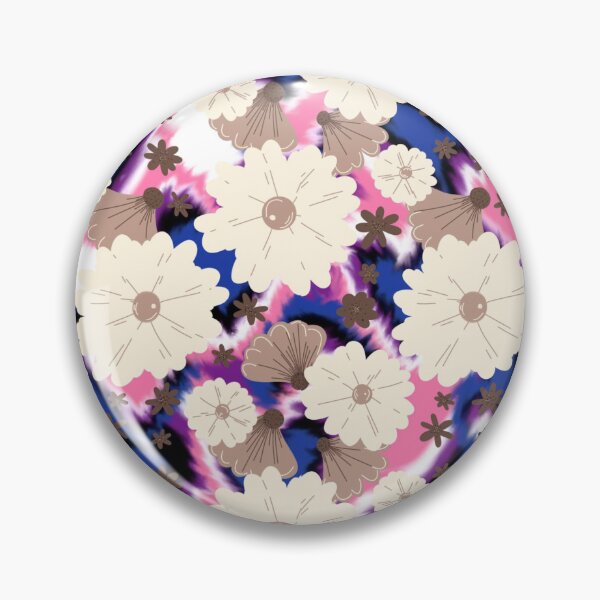 Item preview, colorful florals designed and sold by FinnleyScribble.