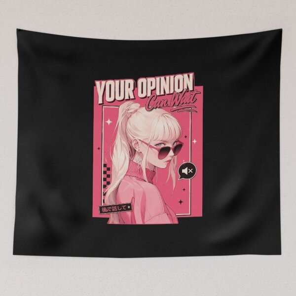 Item preview, Your Opinion Can Wait designed and sold by Noirvasca.