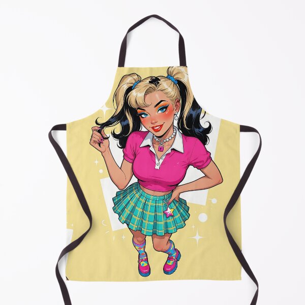 Item preview, Y2K Kawaii Blonde Girl – Pink Pop Fashion Preppy Anime Style designed and sold by HappyOops.