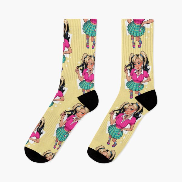 Item preview, Y2K Kawaii Blonde Girl – Pink Pop Fashion Preppy Anime Style designed and sold by HappyOops.